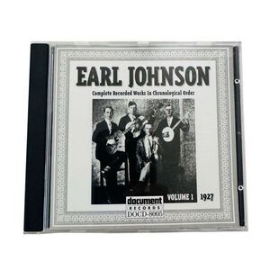 EARL JOHNSON - Complete Recorded Works 1927 (CD, 1997, Import, Document Records)